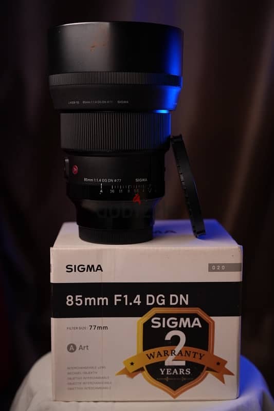 85mm & 24mm sigma art 1.4 dg dn sony 1