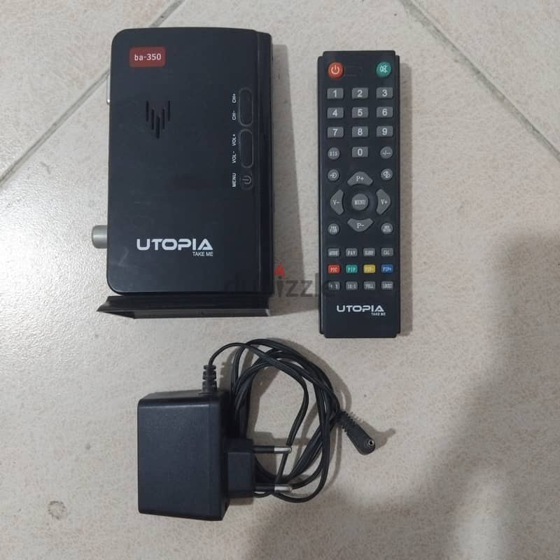 Utopia tv box لتحويل شاشة الكمبيوتر الى تلفزيون 1