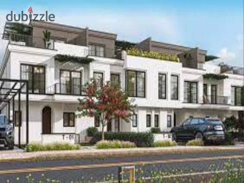 A fantastic townhouse is available at launch price in New Sheikh Zayed, located in Elora compound, next to SOLANA ORA compound. 4