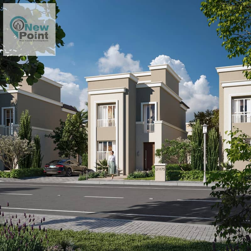 Own a townhouse in front of Madinaty and Direct on Al Amal Axis Road from THE BUTTERFLY Compound 1