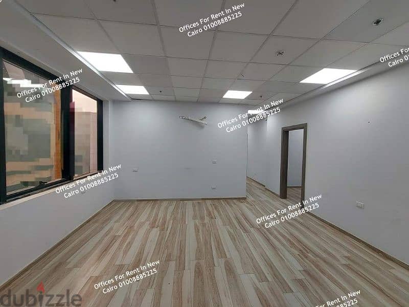 مكتب اداري للايجار 200م في التجمع الخامس في مبني اداري Office For Rent 1