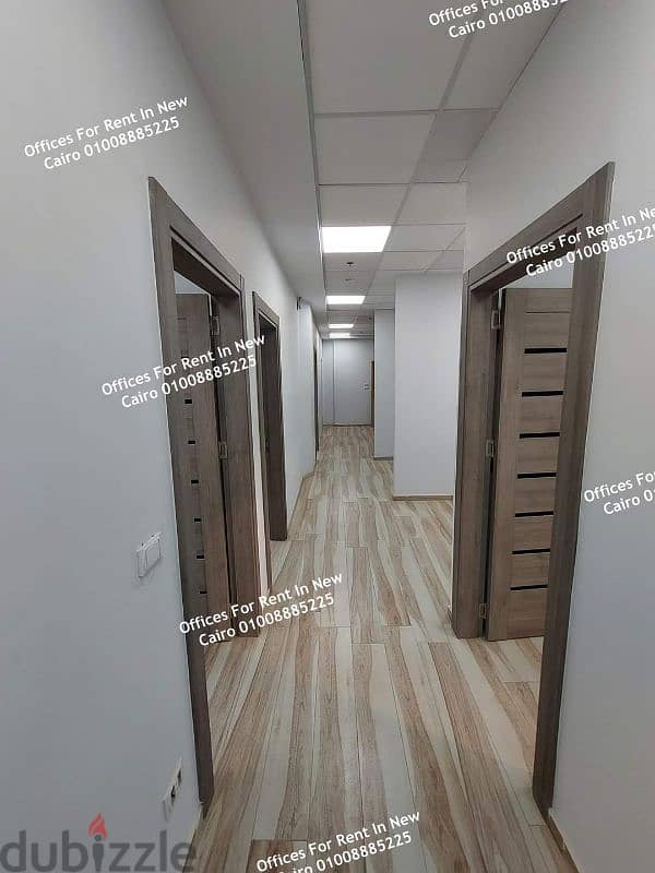 مكتب اداري للايجار 200م في التجمع الخامس في مبني اداري Office For Rent 3