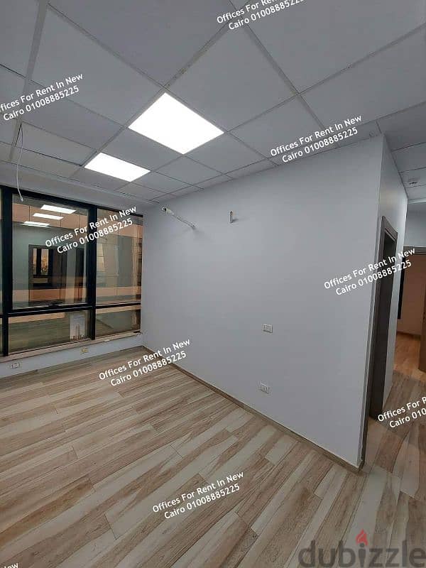 مكتب اداري للايجار 200م في التجمع الخامس في مبني اداري Office For Rent 4