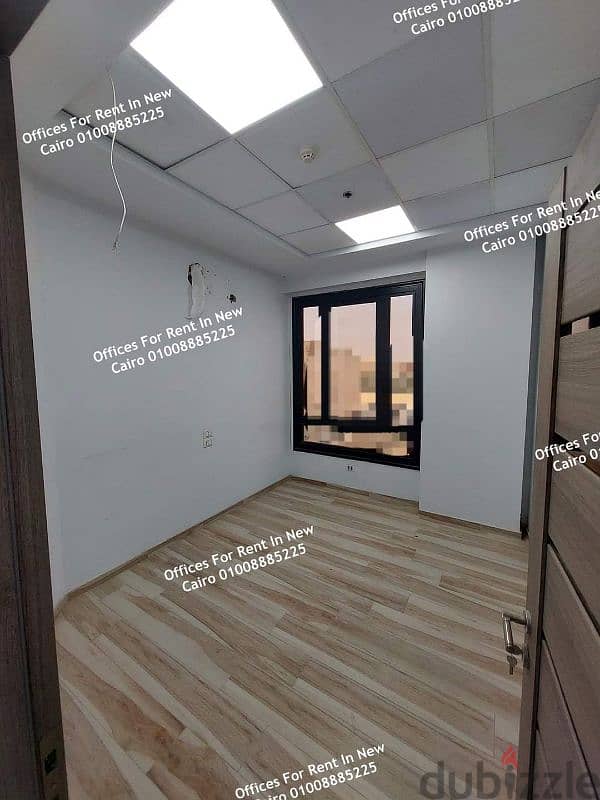 مكتب اداري للايجار 200م في التجمع الخامس في مبني اداري Office For Rent 9