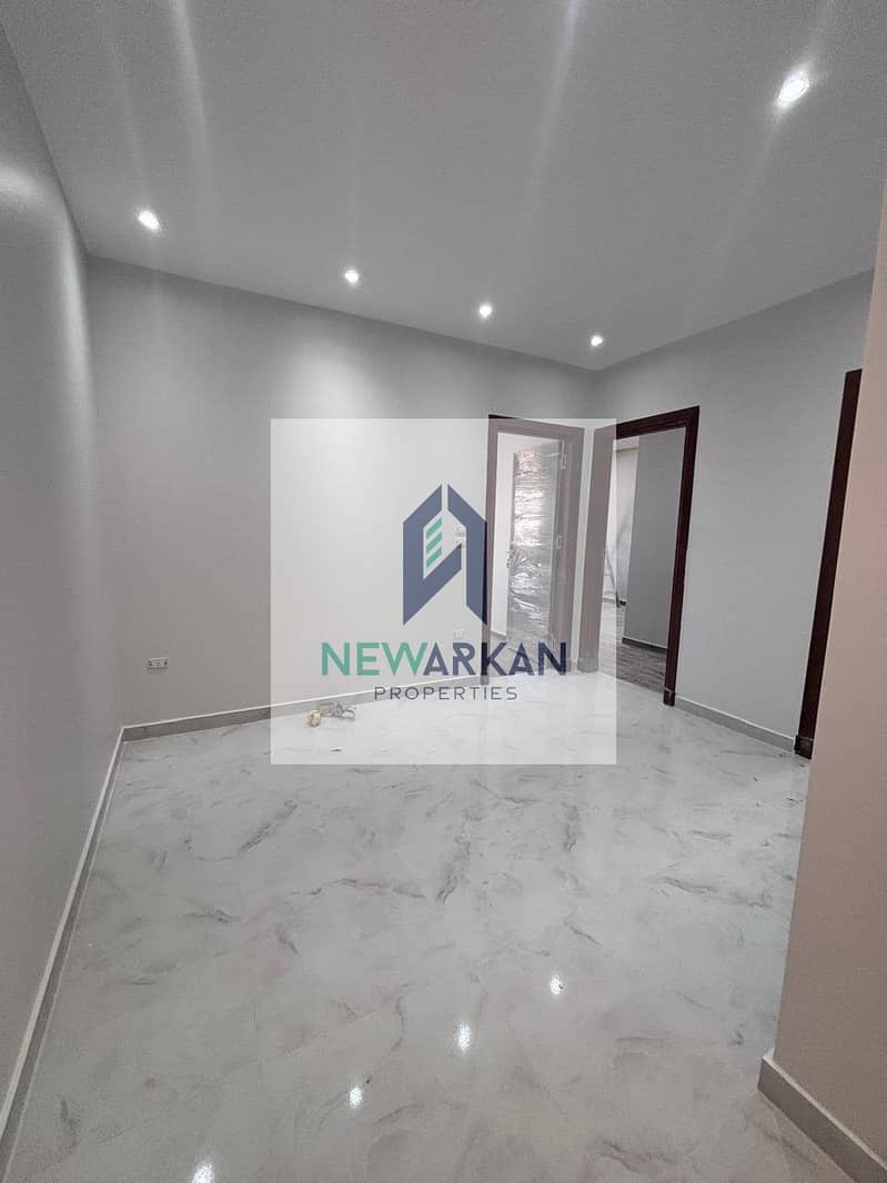 For sale apartment  230M fully finished in the 9th district Sheikh Zayed Villas 4