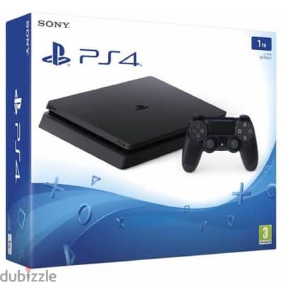 PS4 SLIM 1TB WITH GAMES AND PS PLUS 9 MONTHS