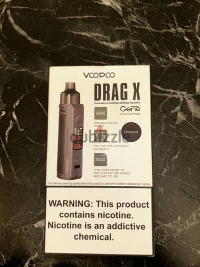 Drag X like new used 3 times only DL + MTL cartidge and 2 free liquids