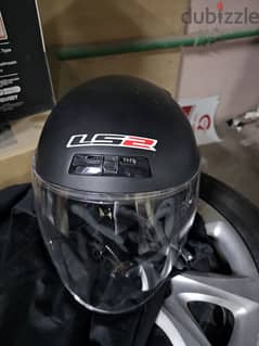 ls2 dot 1 half helmet like new 0