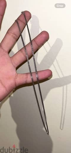 Silver chain 925 سلسله فضه 0