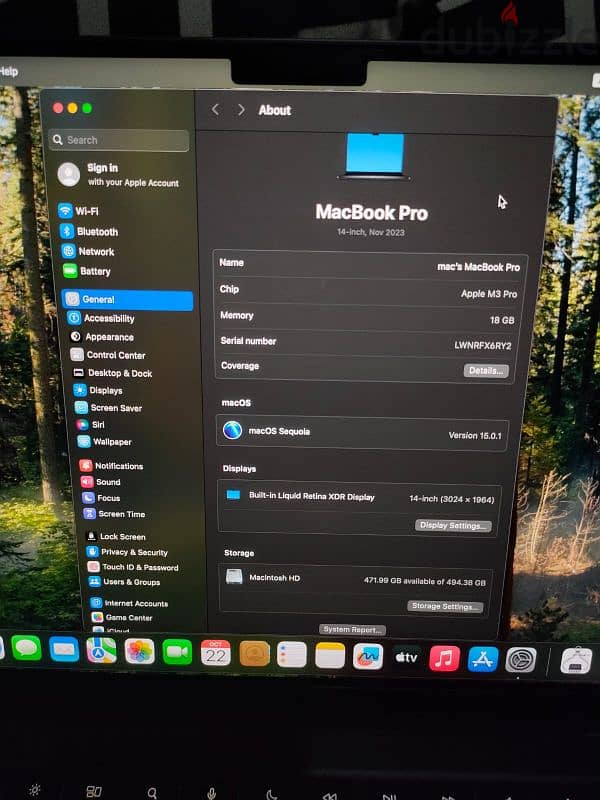 MacBook Pro M3 14 inch Like New 8