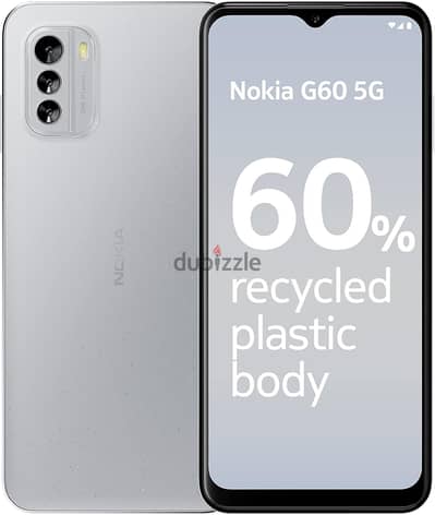 Nokia G60 5G UAE Version NFC, 128gb +6 ram , 4 camera . android 14