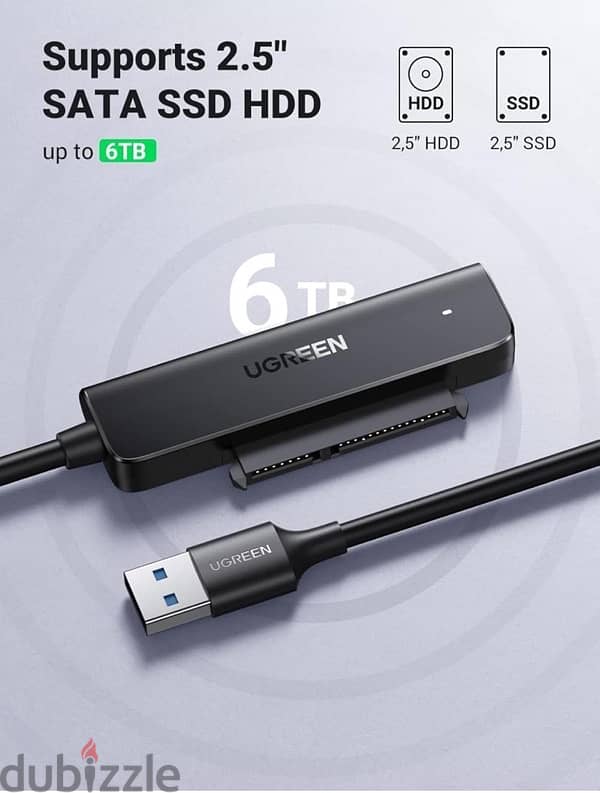 UGREEN SATA Cable SATA to USB 3.0 2