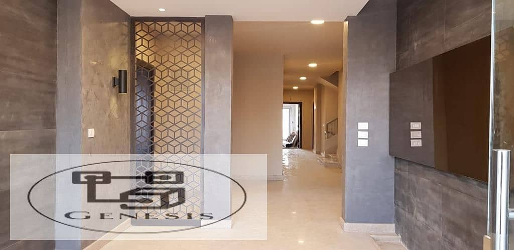 Apartment 121m two rooms + garden in the heart of the Fifth Settlement with Installments The Address East Compound 6