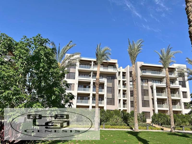 Apartment 121m two rooms + garden in the heart of the Fifth Settlement with Installments The Address East Compound 7