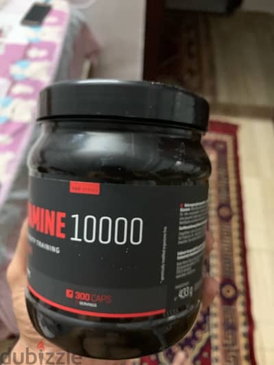 glutamine 1000 body attack 300caps