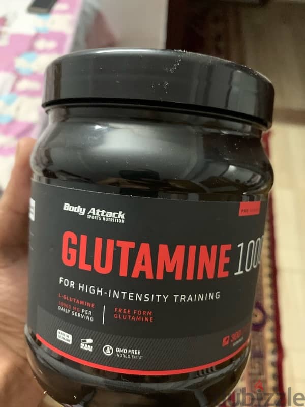 glutamine 1000 body attack 300caps 1