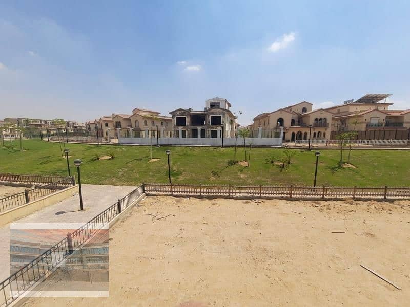 Standalone Villa Unfinished  Garden View For Sale In Al Rehab compound  new cairo 1