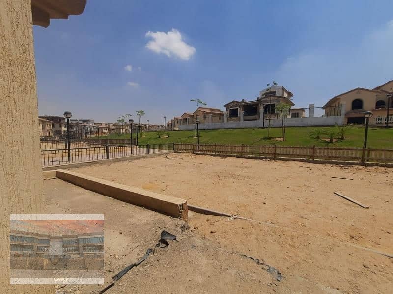 Standalone Villa Unfinished  Garden View For Sale In Al Rehab compound  new cairo 9