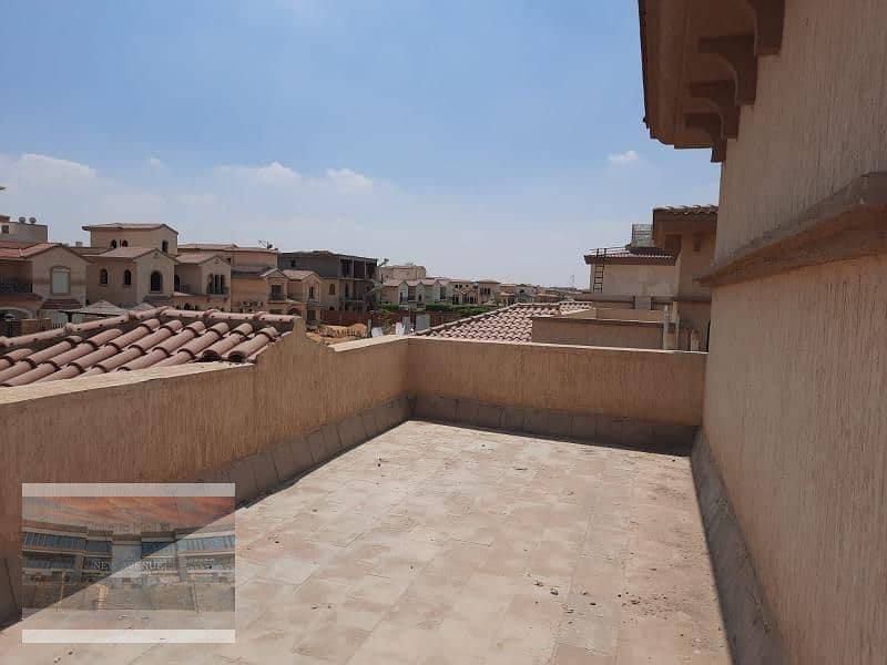 Standalone Villa Unfinished  Garden View For Sale In Al Rehab compound  new cairo 10