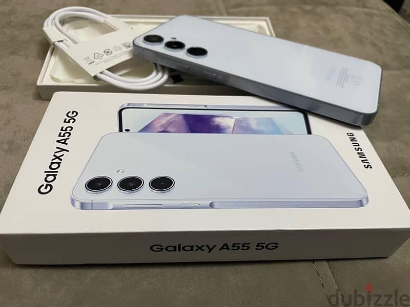 سامسونج A55 Samsung , كسر زيرو، تجربه فقط والجهاز الحمدلله زيرو حرفياً 1