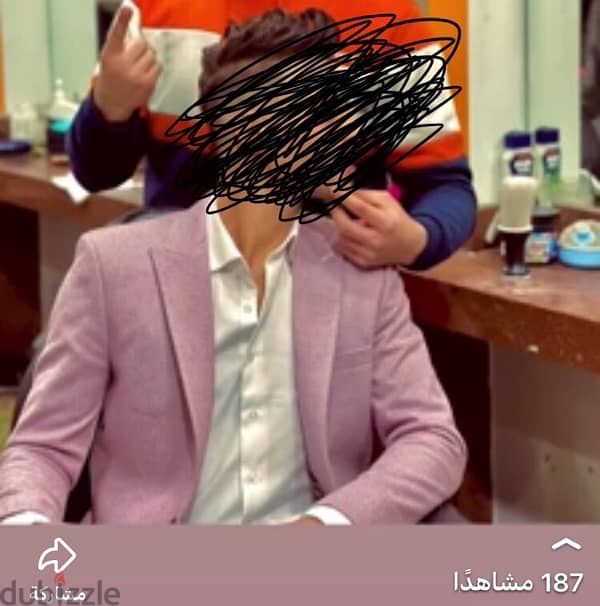 بليزر اتلبس اربع مرات كوالتي عالي جدا SIZE (44) M 0