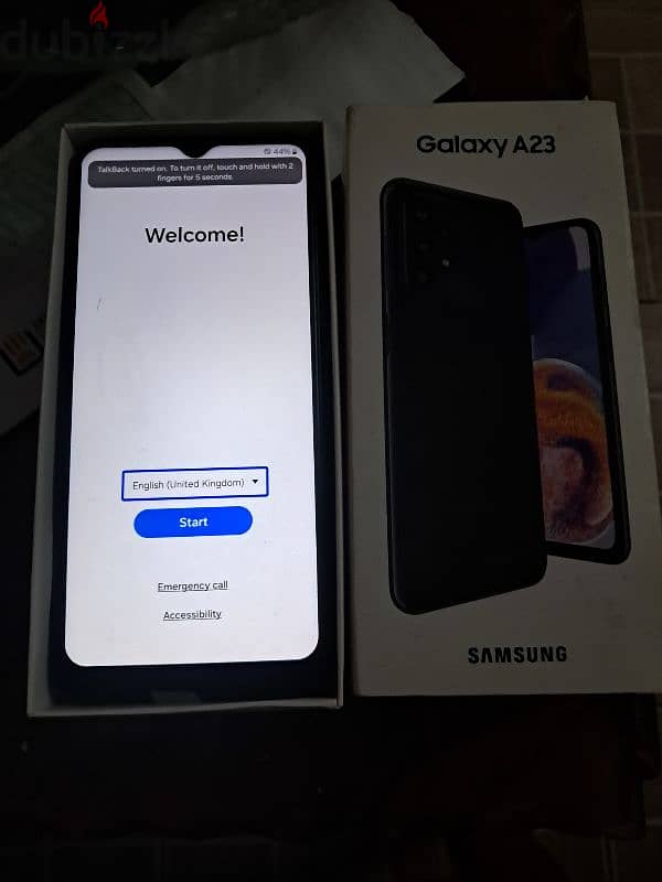 Samsung A23 128 g ram6 2