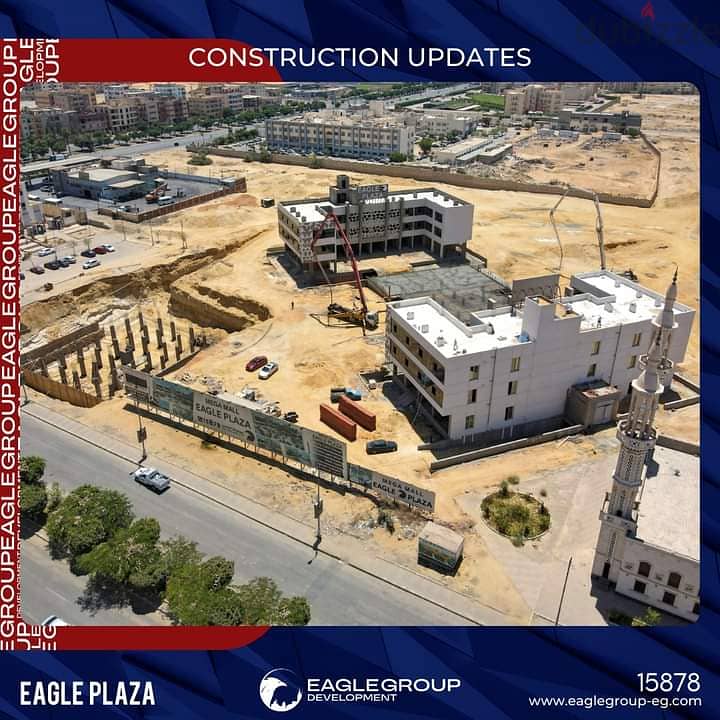 امتلك عيادتك الطبيه في اقوى مول Eagle Plaza على الشارع الرئيسي 5