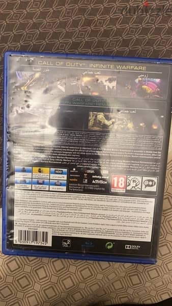 PlayStation 4 cd call of duty warfare 2