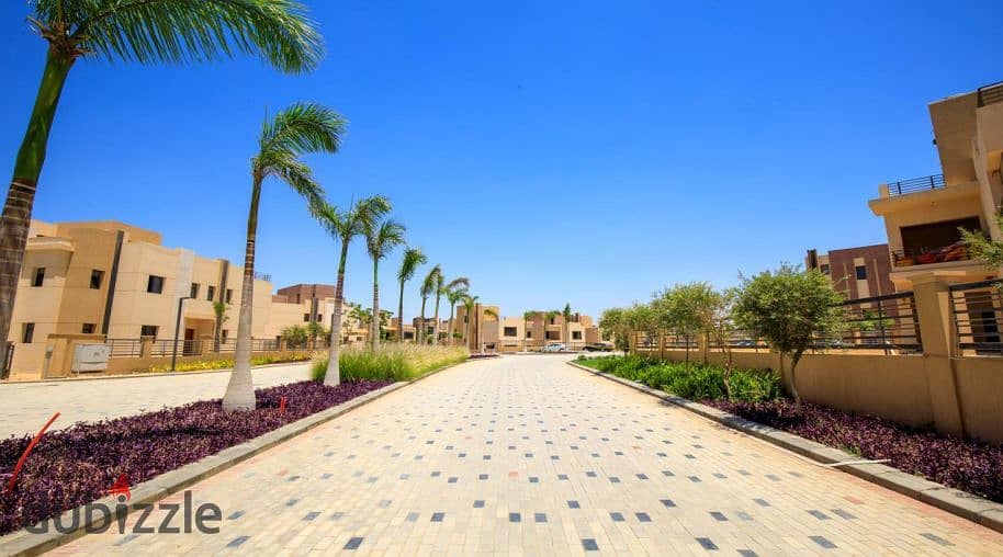 Villa house for immediate delivery, 240 sqm + 240 sqm garden, in ALMA compound, Sheikh Zayed, next to Arkan Mall and across from Americana Plaza. 2