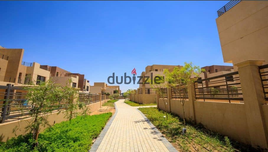 Villa house for immediate delivery, 240 sqm + 240 sqm garden, in ALMA compound, Sheikh Zayed, next to Arkan Mall and across from Americana Plaza. 9