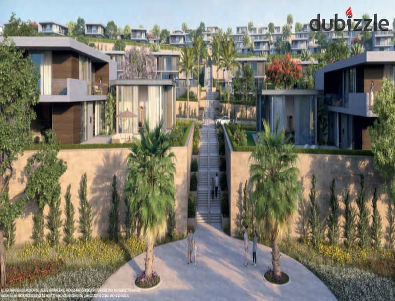 Townhouse in Hassan Allam’s Swan Lake West, located next to Palm Hills and New Giza. 4