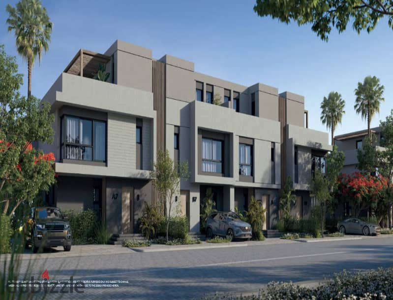 Townhouse in Hassan Allam’s Swan Lake West, located next to Palm Hills and New Giza. 6