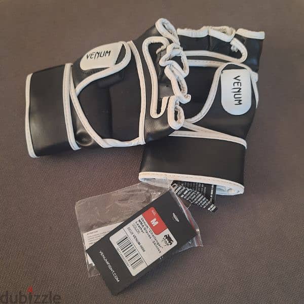 Real Leather MMA (Challenger) Venum gloves - Medium size 1