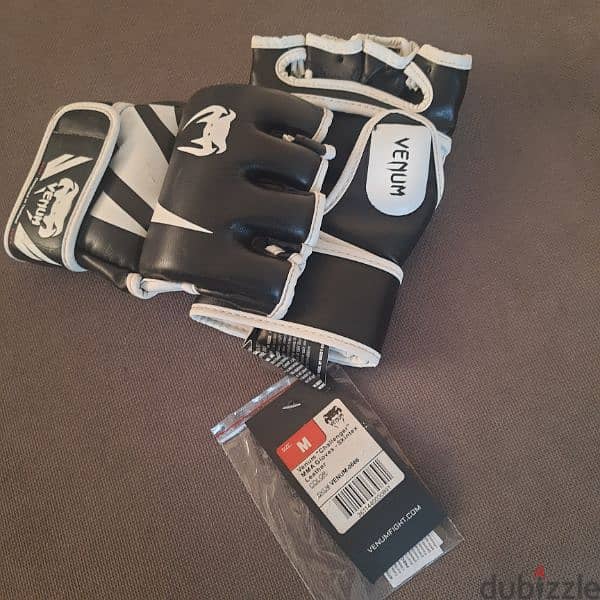 Real Leather MMA (Challenger) Venum gloves - Medium size 2