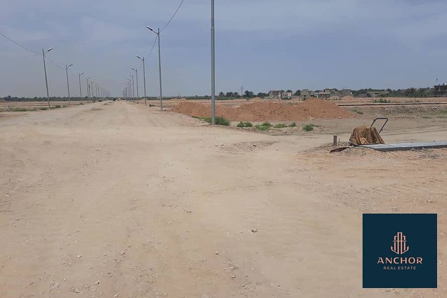 Polt of Land 9000 SQM Suitable for Sale Divided or with the Entire Area Registered for Sale on the Main Mansoura Road 2