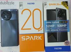 Tecno Spark 20 Pro + 0