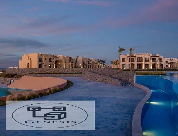 Duplex with a garden with a wonderful view in the most beautiful resort in Hurghada Makadi Heights Resort 2