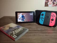 جهاز Nintendo switch v1 مستعمل 0