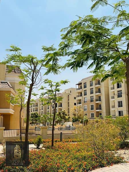 First floor apartment 155 m on Suez Road with installments until 2032 in a compound 4