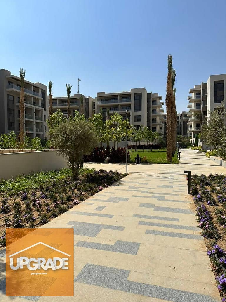 Apartment 140m ready to move full finished landscape view, in next to the 90th Street Mountain View and Palm Hills New Cairo, in the Address East 2