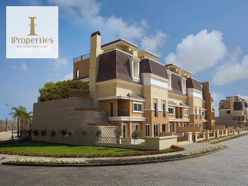 With 6.5 %DP and installments up t to 8 years luxury villa in the butterfly in Madinat misr in the heart of New Cairo 1