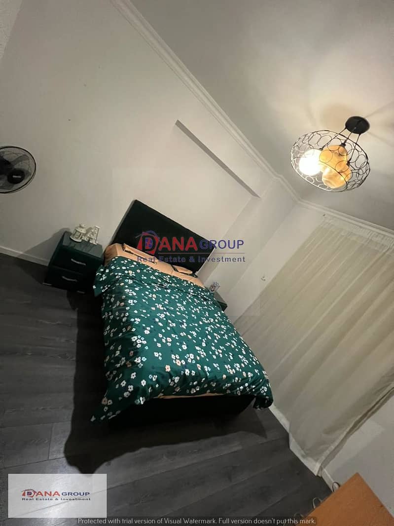 Apartment for rent in Dar Misr District 12 fully furnished fully air-conditioned cold hot  Area 130 Meters  3 Bedrooms  2 bathrooms  First floor there 5