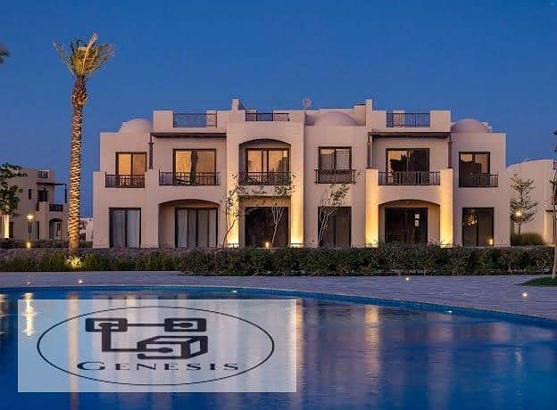 في منتجع مكادي هايتس Makadi Heights شاليه بفيو لاند سكيب للبيع 5