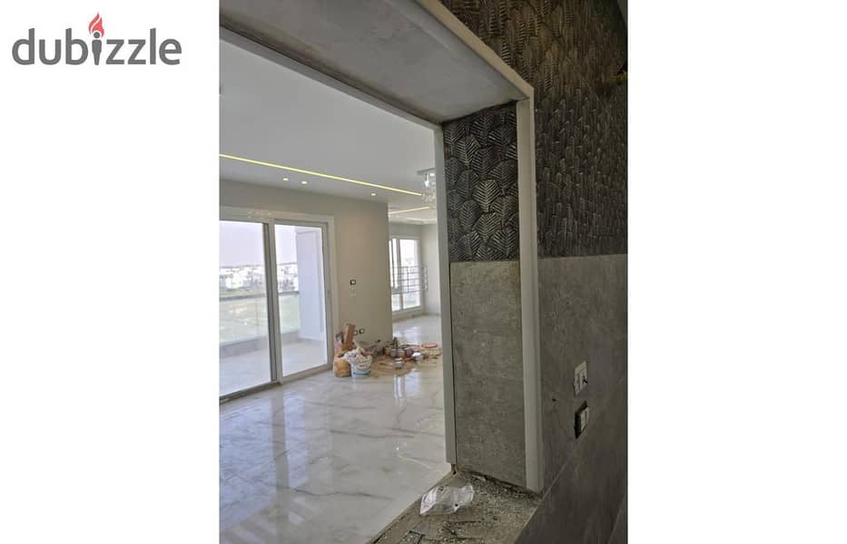 Duplex 240m Semi furnished for rent in hyde park new cairo 9