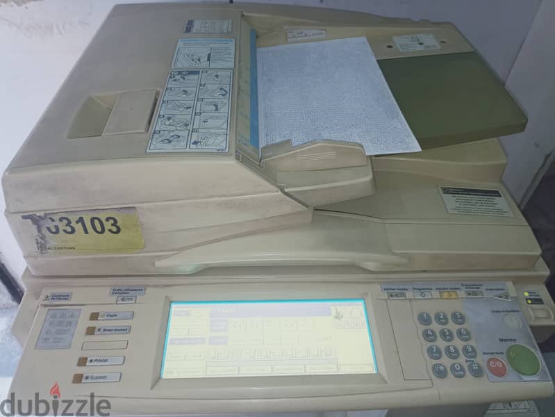 Ricoh Aficio MP 3035 ماكينة طباعة ريكو 1