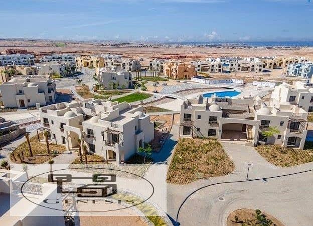 في منتجع مكادي هايتس Makadi Heights شاليه 3 (غرف) بفيو لاند سكيب للبيع 7