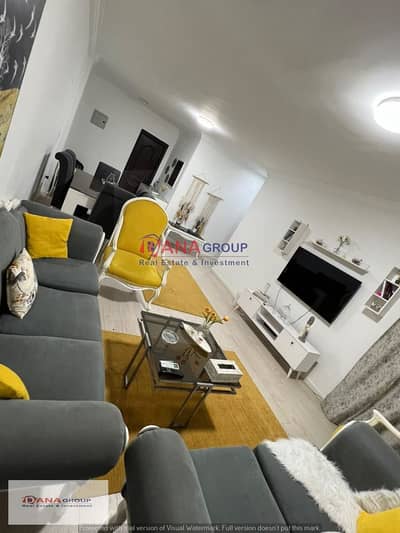 Apartment for rent in Dar Misr, District 12, fully furnished, fully air-conditioned, hot and cold Area 130 meters 3 rooms 2 bathrooms First floor, ele