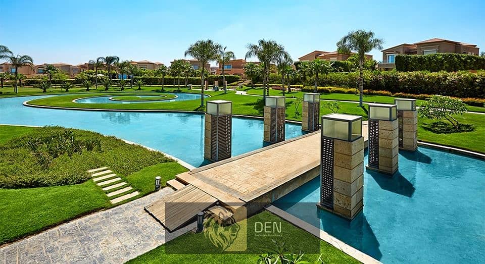 بأقل سعر للماركت  تاون هاوس كورنر للبيع فيو لاند سكيب في سوان ليك ريزدنس  " Swan lake residence "، القاهرة الجديدة 4