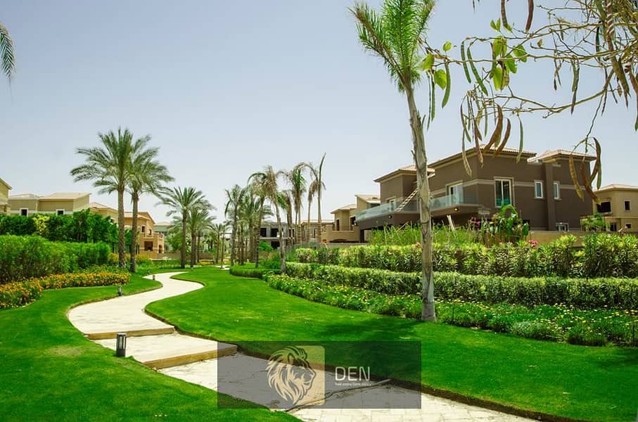 بأقل سعر للماركت  تاون هاوس كورنر للبيع فيو لاند سكيب في سوان ليك ريزدنس  " Swan lake residence "، القاهرة الجديدة 9