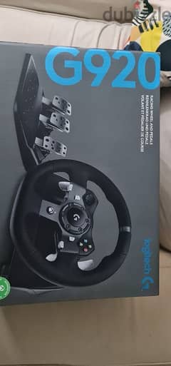 steering wheel logitech G920 0